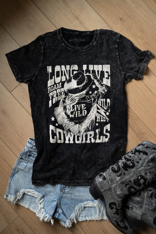 Long Live Cowgirls Vintage Tee