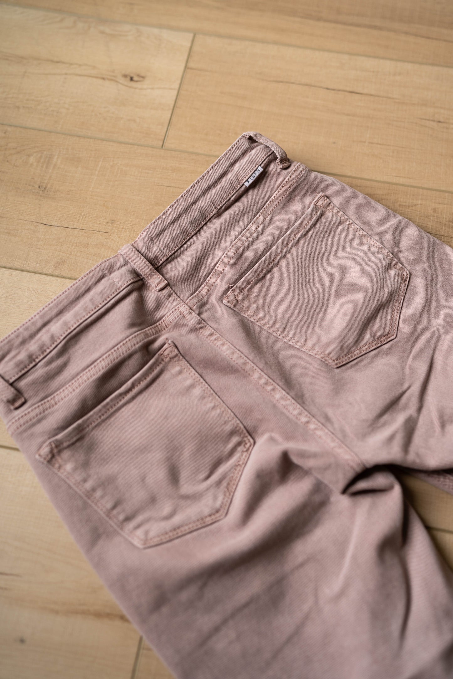 Risen Mauve Distressed Pants